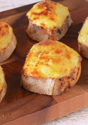 スイートポテトのタルティーヌ-レシピのメイン写真