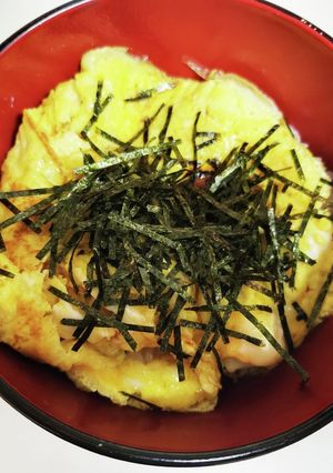 5分以内で超簡単！ふわふわ卵丼♪-レシピのメイン写真