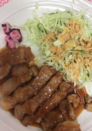 ビールつまみ/四日市トンテキ/スティック-レシピのメイン写真