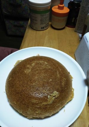 ホットクックで超手抜き大きいホットケーキ-レシピのメイン写真