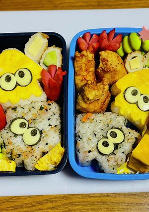 スプラトゥーンおにぎり-レシピのメイン写真