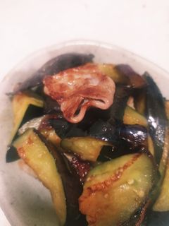 豚バラとナスの中華炒め-レシピのメイン写真