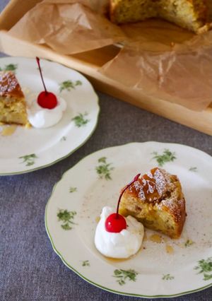 塩麹入り🍌ミニメープルバナナケーキ-レシピのメイン写真