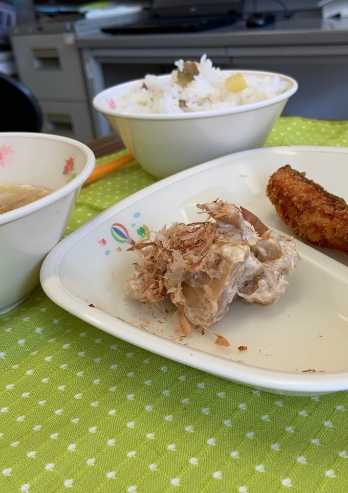 里芋の和風マヨサラダ　河内長野市学校給食-レシピのメイン写真