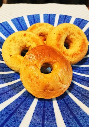 サツマイモ米粉焼きドーナツ-レシピのメイン写真