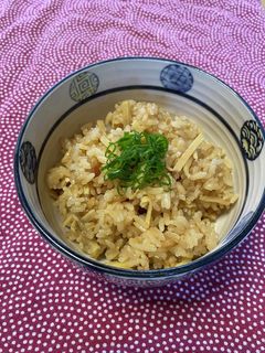 新生姜の炊き込み御飯-レシピのメイン写真