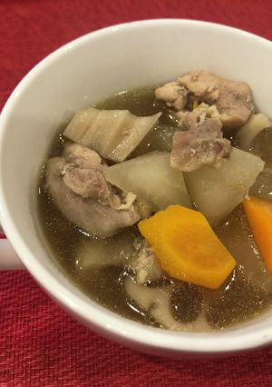 ごろごろ根菜スープ煮-レシピのメイン写真