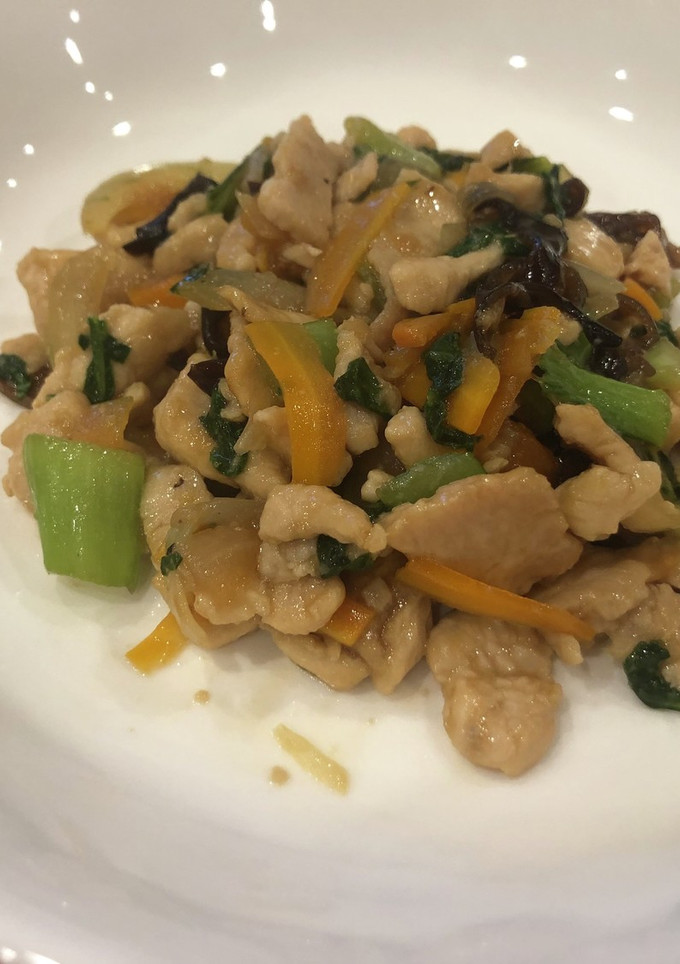 青梗菜と鶏肉の中華炒め-レシピのメイン写真