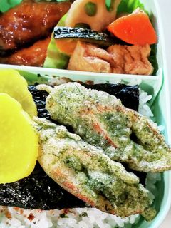 お弁当用に♪竹輪の磯辺揚げ~♡-レシピのメイン写真