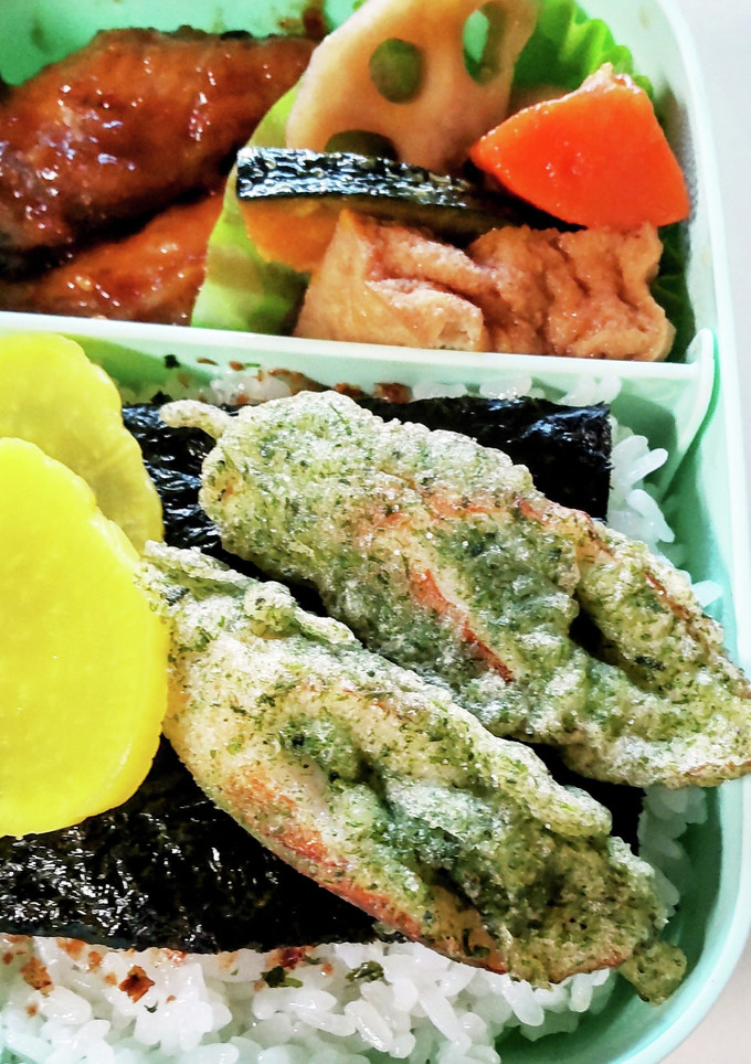 お弁当用に♪竹輪の磯辺揚げ～♡-レシピのメイン写真