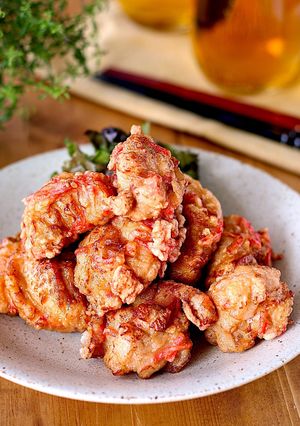 驚きの美味しさ！紅生姜の唐揚げ-レシピのメイン写真