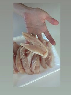 簡単ササミの筋取り方法-レシピのメイン写真