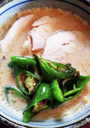 豆乳でつくるインスタントラーメン-レシピのメイン写真