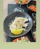 炙りササミチーズ〜レモンを添えて