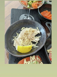 炙りササミチーズ〜レモンを添えて-レシピのメイン写真