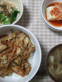 きんぴらリサイクル親子丼-レシピのメイン写真