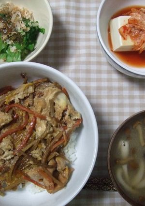 きんぴらリサイクル親子丼-レシピのメイン写真