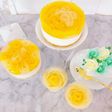【バター不使用】薔薇のレアチーズケーキ