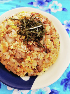 牛豚合挽き肉と豚角の炒飯-レシピのメイン写真