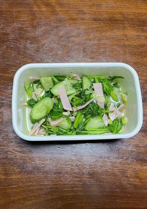 さっぱりかぶ菜サラダ-レシピのメイン写真