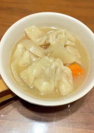 水餃子入りお味噌汁-レシピのメイン写真