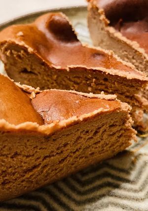 チョコレートのバスクチーズケーキ-レシピのメイン写真