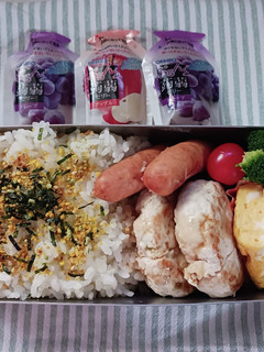 つくねバーグ弁当(11.2)-レシピのメイン写真