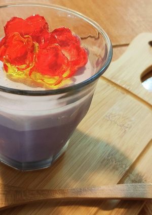紫芋ムース-レシピのメイン写真