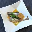 秋刀魚のほうじ茶煮