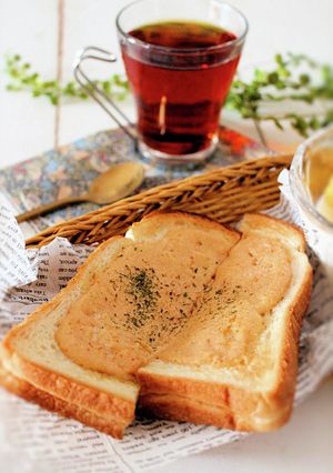 簡単美味しい♪明太マヨトースト-レシピのメイン写真