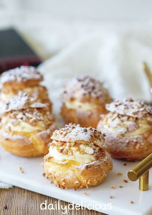 チーズクリームシュークリーム-レシピのメイン写真