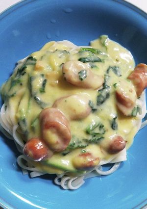 コンポタ簡単うどん-レシピのメイン写真