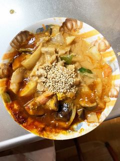 簡単オイきな粉牛丼味豚こま大根青椒肉絲風-レシピのメイン写真