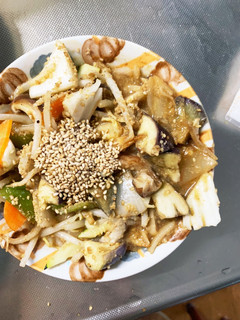 チクワ簡単コク旨ごまポン味野菜炒め-レシピのメイン写真