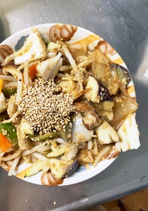チクワ簡単コク旨ごまポン味野菜炒め-レシピのメイン写真