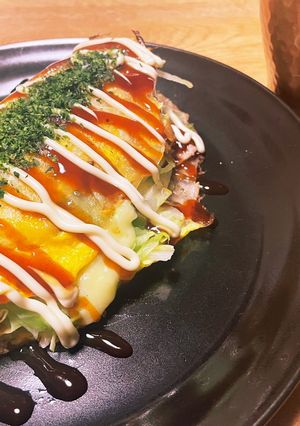 簡単 ライスペーパーお好み焼き-レシピのメイン写真