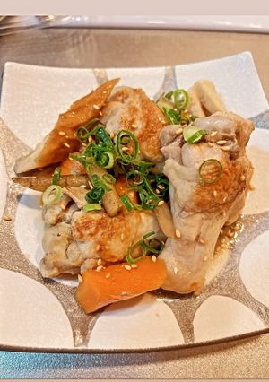 手羽元で煮物-レシピのメイン写真