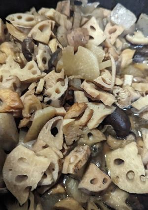根菜たっぷり煮もの-レシピのメイン写真