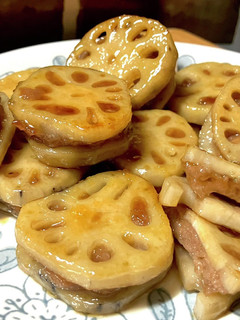 レンコンの挟み焼き-レシピのメイン写真
