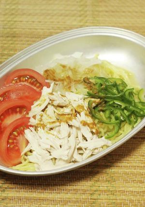 カレー冷やし中華-レシピのメイン写真