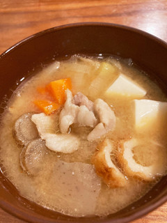 30分|子ども大好き!煮込み豚汁☆和食-レシピのメイン写真