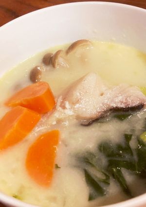 10分|タラのクリーム煮☆和食☆スープ-レシピのメイン写真