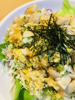 鶏肉と豆腐の玉子とじ-レシピのメイン写真