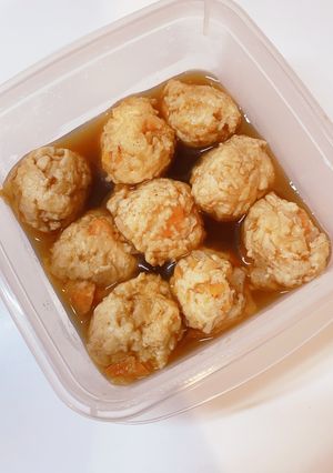 和風鶏団子-レシピのメイン写真