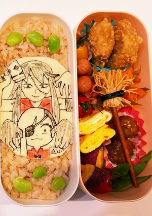 唱ハロウィン弁当覚え書き-レシピのメイン写真