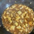 ピリ辛、麻婆豆腐