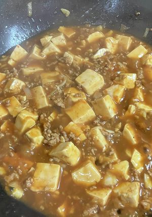 ピリ辛、麻婆豆腐-レシピのメイン写真