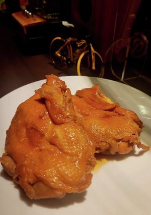 圧力鍋de豪華見え！簡単柔らか鶏甘辛…煮-レシピのメイン写真