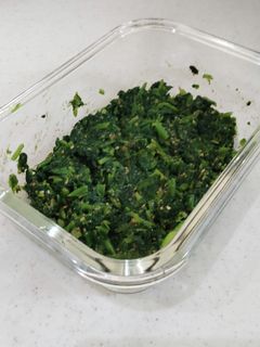 幼児食 ほうれん草のごま和え-レシピのメイン写真