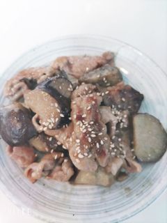 豚こまナス炒め-レシピのメイン写真